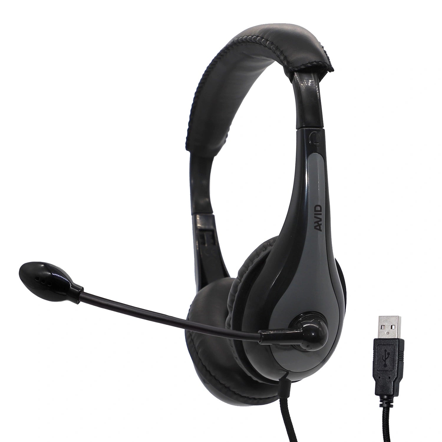 AE-39 USB 2.0 Headset with Boom Mic