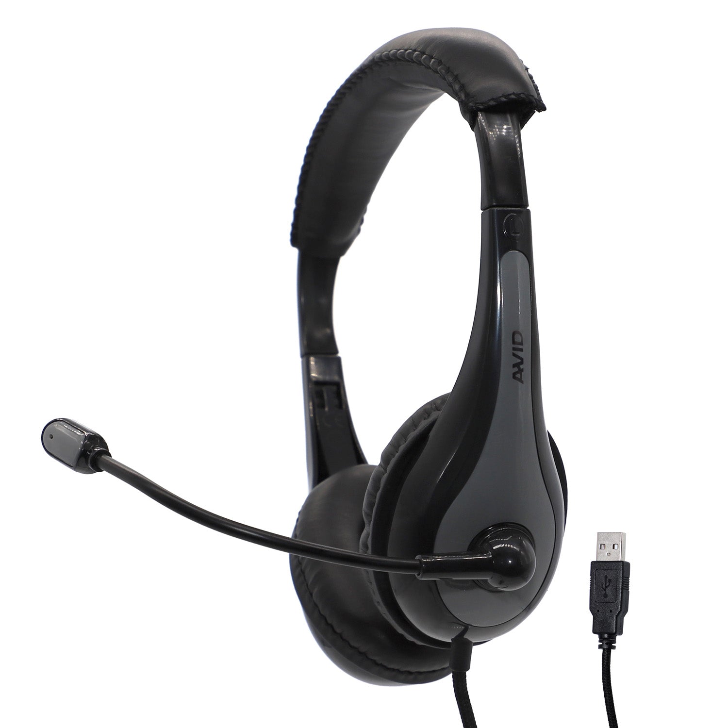 AE-39 USB 2.0 Headset with Boom Mic